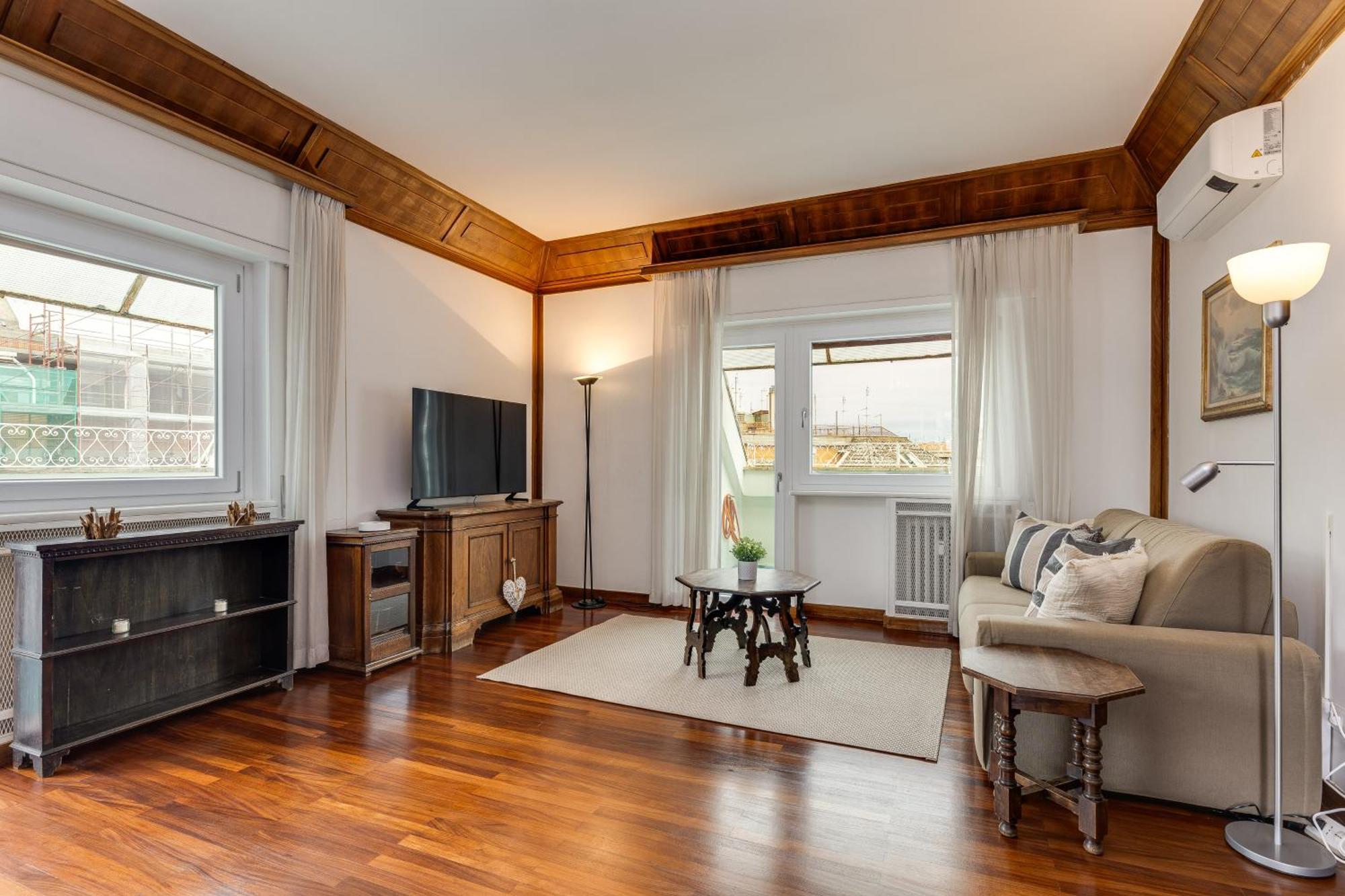 Elegante 130mq In Stile Classico Rom
